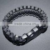 Fashion Stainless Steel Gold Clasp 550 Glow-in-the-dark Paracord Bracelet thumbnail-3