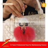 STABILE Earflap Hat/real Fur Pompom Cheerleader Pompom thumbnail-1