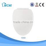One Piece Plastic Commode Bathroom Foldable PP Design Healthy Soft Close Toilet Seat thumbnail-1