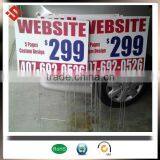 Advertising Used Corrugated Plastic Board With Color Printing h Stake Yard Sign thumbnail-1