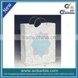 100% Colorful Blue Stripe Gift Paper Bags thumbnail-1
