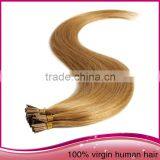 2015 New Style High Quality Italian Glue i Tip 100% Virgin Indian Remy Hair Extensions thumbnail-3