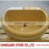 Marble Washbasin,beige Marble