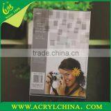 2015 Clear Acrylic Table Sign Holder, Acrylic Table Sign Board, Acrylic Letter Sign