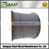 6x7+IWRC Ungalvanized Steel Wire Rope for Elevator Price thumbnail-2