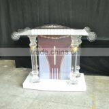 High Qualtiy Modern Church Pulpit With LED Light, Acrylic Church Pulpit thumbnail-2