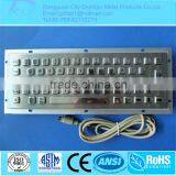 High Quality Specialized Customized Industrial USB/ Kiosk Metal Keyboard