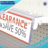 Supermarket Equipment Plastic Shelf Price Strips
