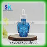 High Qaulity e Cigarette Liquid Bottle 30ml Skull Dropper Bottle thumbnail-6