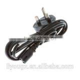 AC Power Cord, U.K. Plug BS 1363 to C7, 1 Meters thumbnail-4