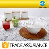 white chafing fine porcelain soup tureen for hotel