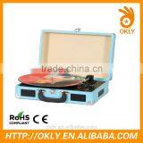 Hotter Vinyl Converting Turntable Portable Suitcase Vinyl Turntable Player thumbnail-1