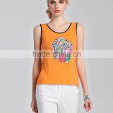 Plain Latest Fashion Sexy Gym Yoga Tank Tops Dancing Vest In Bulk thumbnail-1