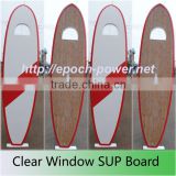 Stand up paddle board/ Clear window sup board                        
                                                Quality Choice