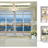 Aluminium Door With White Oak Finished Frame