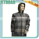 Men's Bonded Foam Back Fabric- Hooded Soft Jacket