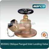 BS5041Bonze Horizontal 2.5" Fire Hydrant Landing Valve thumbnail-5