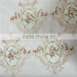 China embroidery high quality net lace fabric
