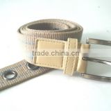 Woven waist webbing fashion belt smart cool accessory