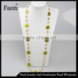 Beautiful pearl necklace patterns/Cheap Chinese pearl necklace