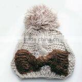 Hot Selling Handmade Christmas Beanie Knitted Hat thumbnail-3