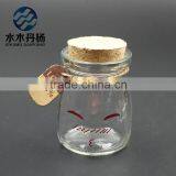 Christmas Wishing Glass Bottle With Corks Glass Bottle for Wedding/gift