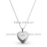 Fashion Sliver Heart Shaped Necklace