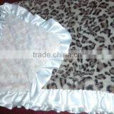 Leopard Ruffle Blanket thumbnail-1