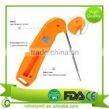 Amazon Best Selling Instant Read Digital Food Thermometer With Collapsible Probe, Meat Thermometer for Grill,BBQ,Oven,Cooking thumbnail-5