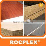 Wood Grain Color Melamine Paper Coated Plywood for Decorate thumbnail-1
