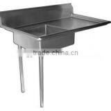 NSF Approval Stainless Steel Soiled Dish Table / Washing Table thumbnail-2