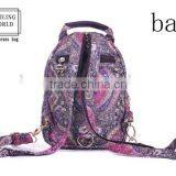 Brand New Design Chinese Folk Style Canvas Backpack & Chest Bag thumbnail-3