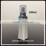 Square Shape Empty Skin Toner Bottle 100ml PETG Plastic Spray Bottle Toner thumbnail-4