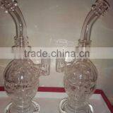 Suitcase Packing Hand Blown High Borosilicate Cigarette Smoking Glass Water Pipe thumbnail-4