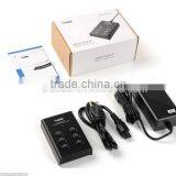 Multiple USB Charger 6 Port 72 Wat USB Desktop Rapid Charger (2.4A Max Per Port), Intelligent USB Travel Charger for Smartphones thumbnail-3