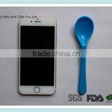 Food Grade Colorful Ice Cream Plastic Mini Spoon thumbnail-5