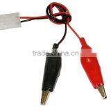 Double Alligator Clip to Tamiya Connector Charger Test Cable