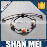 2016 Fashion Unique Charmed Customized Handmade Bead Leather Bracelet thumbnail-1