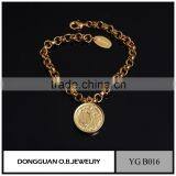 Wholesales Charm Bracelet,New Gold Chain Design For Men And Women thumbnail-1