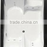 Whirlpool Acrylic Massage Bathtub With Pillow thumbnail-2