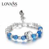 2016 Fashionable India Design 925 Silver Fitness Bracelet thumbnail-1