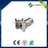 f Female Connector Right Angle Three Stands for Pcb Mount