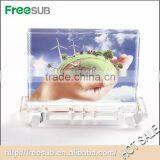 Wholesale Sublimation Bridge Shaped Screen Blank 3D Sublimation Crystal Gift Items