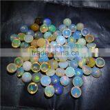 8mm NATURAL ETHIOPIAN OPAL NICE RAINBOW FIRE QUALITY LOT