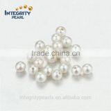 3.5-4mm AA+ half drilled tiny freshwater pearl loose beads