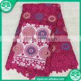 Top Quality African Cord Lace Swiss Cupion Lace Guipure Lace Fabric
