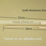 Bbq Tool 18cm Bamboo Paddle Sticks thumbnail-1
