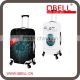 Cheap And Hot Sell Spandex Luggage Cover/inspection Luggage cover with magic printing