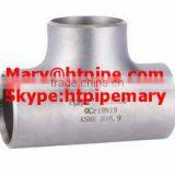 ASTM B366 UNS NO6600 Welded Equal Tee thumbnail-1