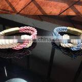 Europe Fashion Bracelet With Braided Rope and Buckle Magnet thumbnail-6
